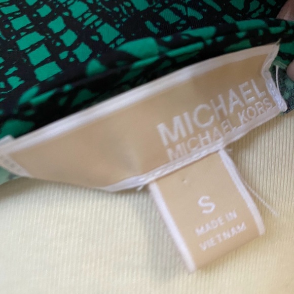 Michael Michael Kors Green & Black Dress - Picture 5 of 6